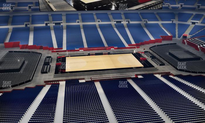 Lucas Oil Stadium - Section 541 Seat View
