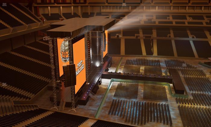 Lucas Oil Stadium - Section 542 Seat View