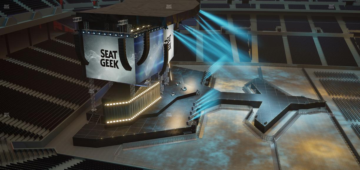 Lucas Oil Stadium - Section 542 Seat View