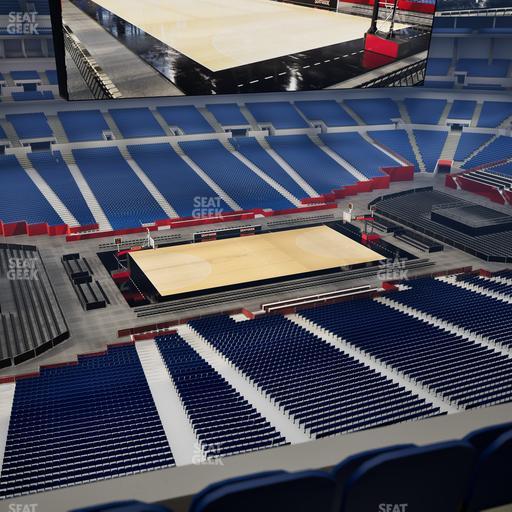 Lucas Oil Stadium - Section 543 Seat View