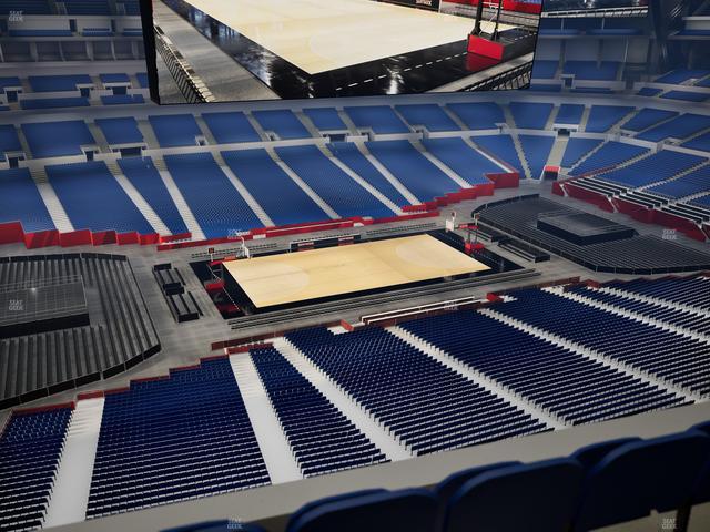 Lucas Oil Stadium - Section 543 Seat View