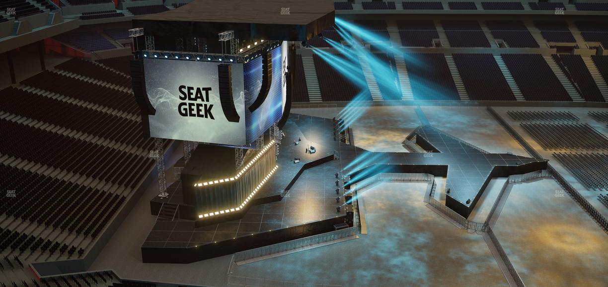 Lucas Oil Stadium - Section 543 Seat View