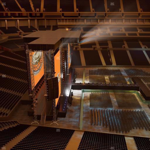 Lucas Oil Stadium - Section 543 Seat View