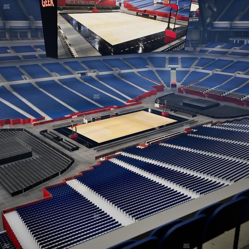 Lucas Oil Stadium - Section 545 Seat View