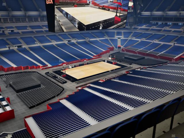 Lucas Oil Stadium - Section 545 Seat View