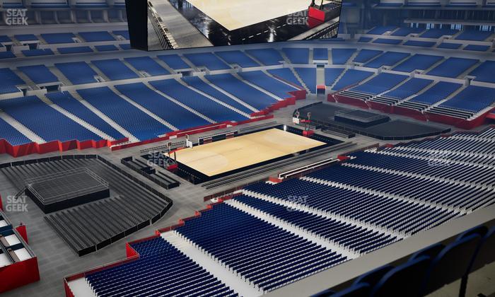 Lucas Oil Stadium - Section 545 Seat View