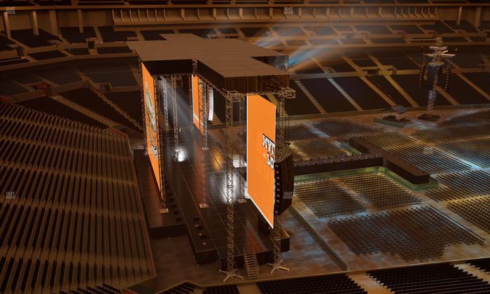 Lucas Oil Stadium - Section 545 Seat View