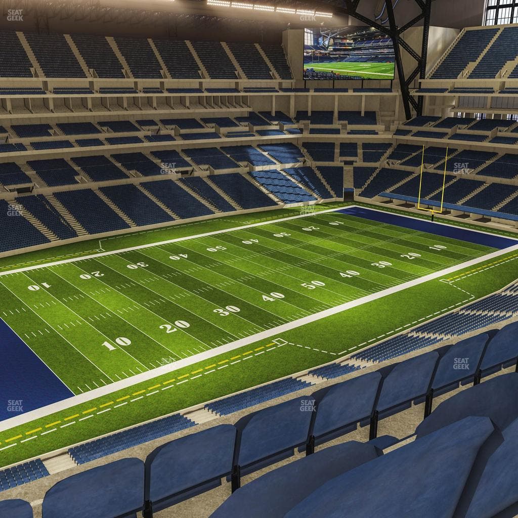 Lucas Oil Stadium - Section 545 Seat View