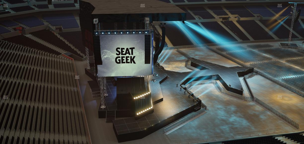 Lucas Oil Stadium - Section 545 Seat View