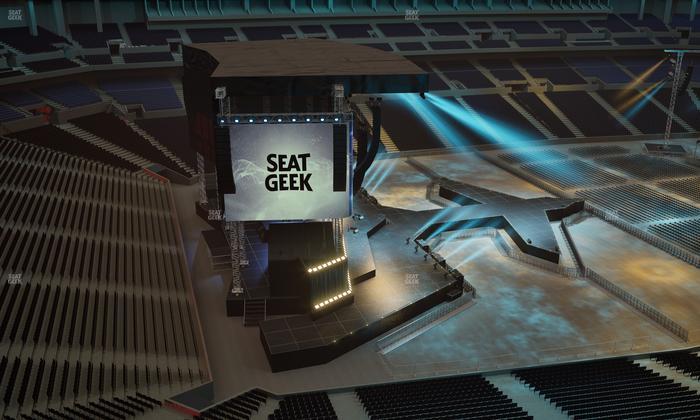 Lucas Oil Stadium - Section 545 Seat View