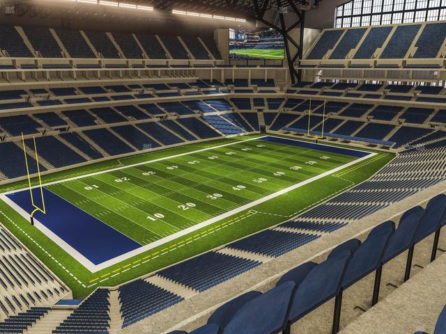 Lucas Oil Stadium - Section 546 Seat View