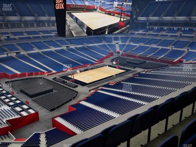 Lucas Oil Stadium - Section 546 Seat View