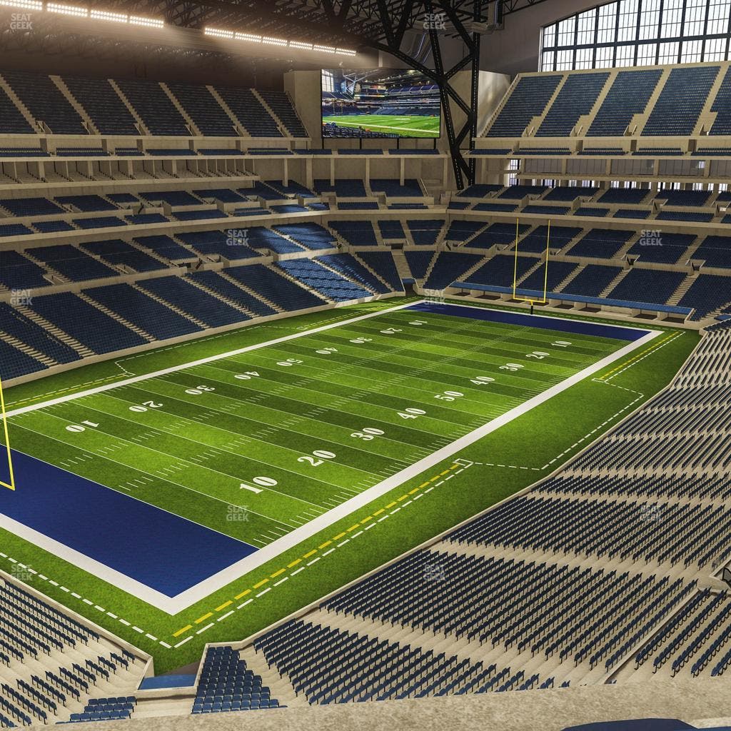 Lucas Oil Stadium - Section 547 Seat View