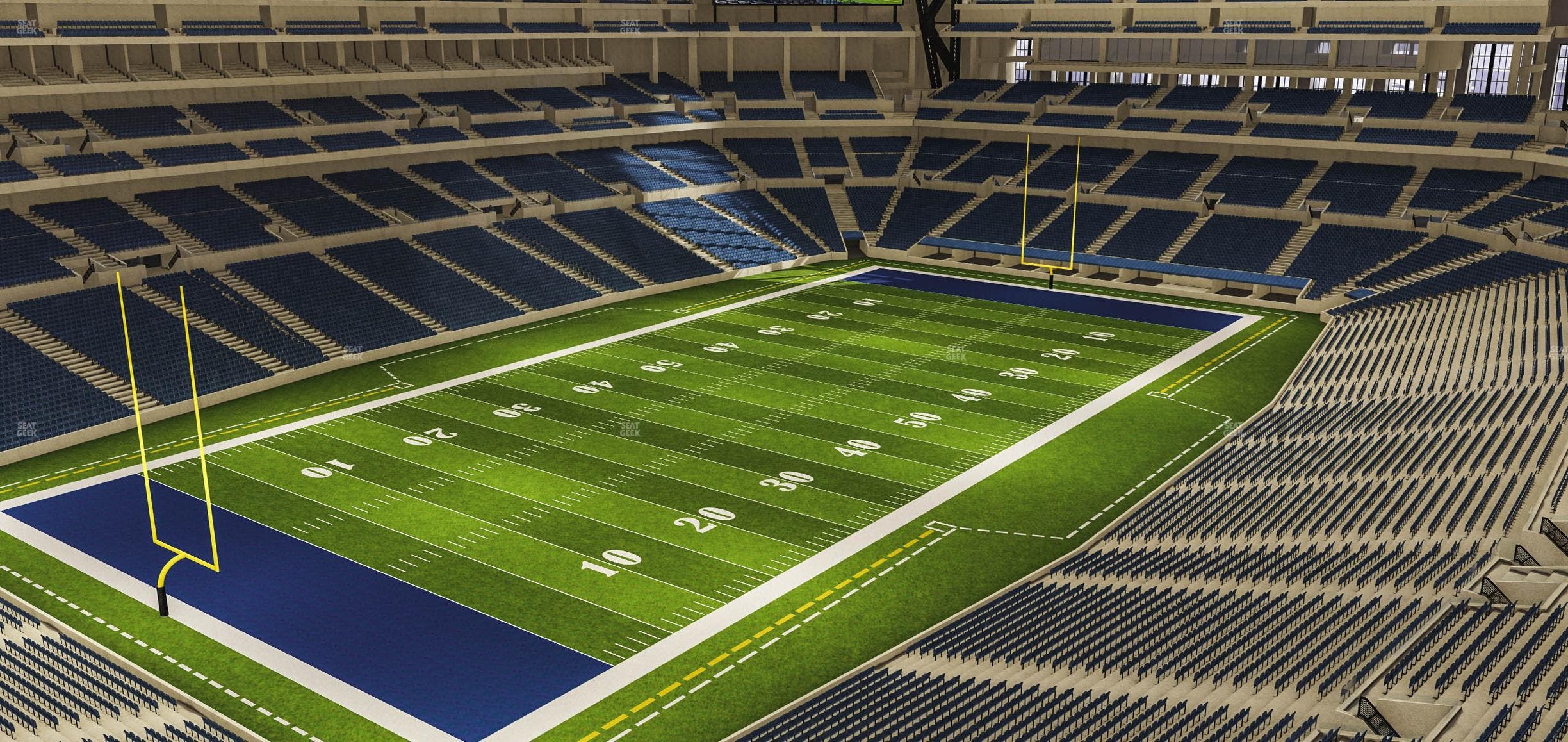 Lucas Oil Stadium - Section 547 Seat View