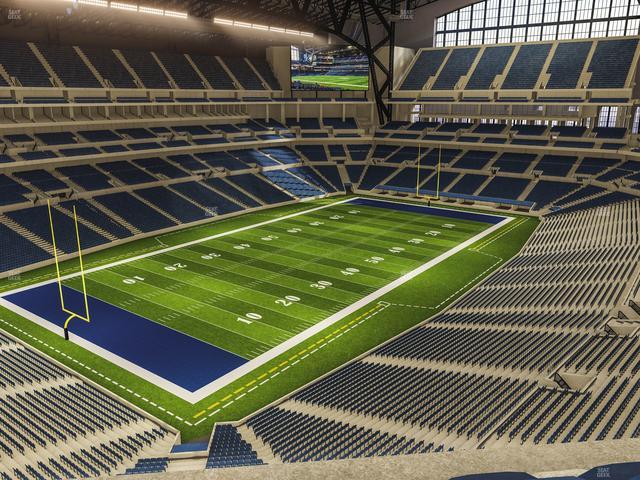 Lucas Oil Stadium - Section 547 Seat View