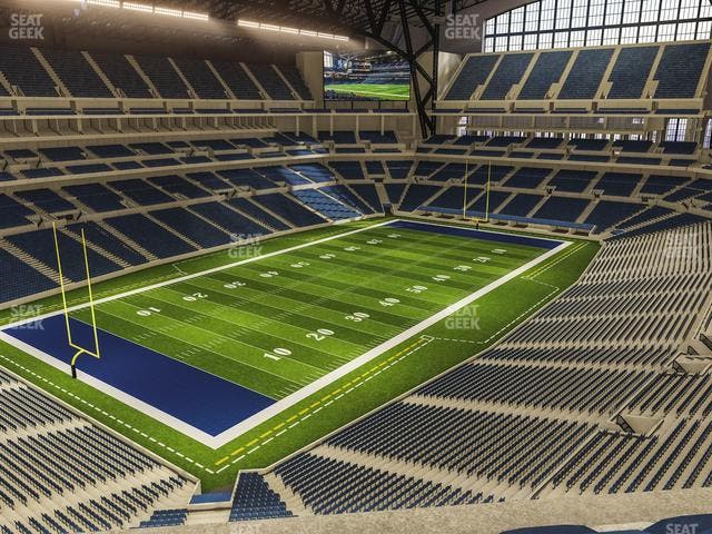 Lucas Oil Stadium - Section 547 Seat View