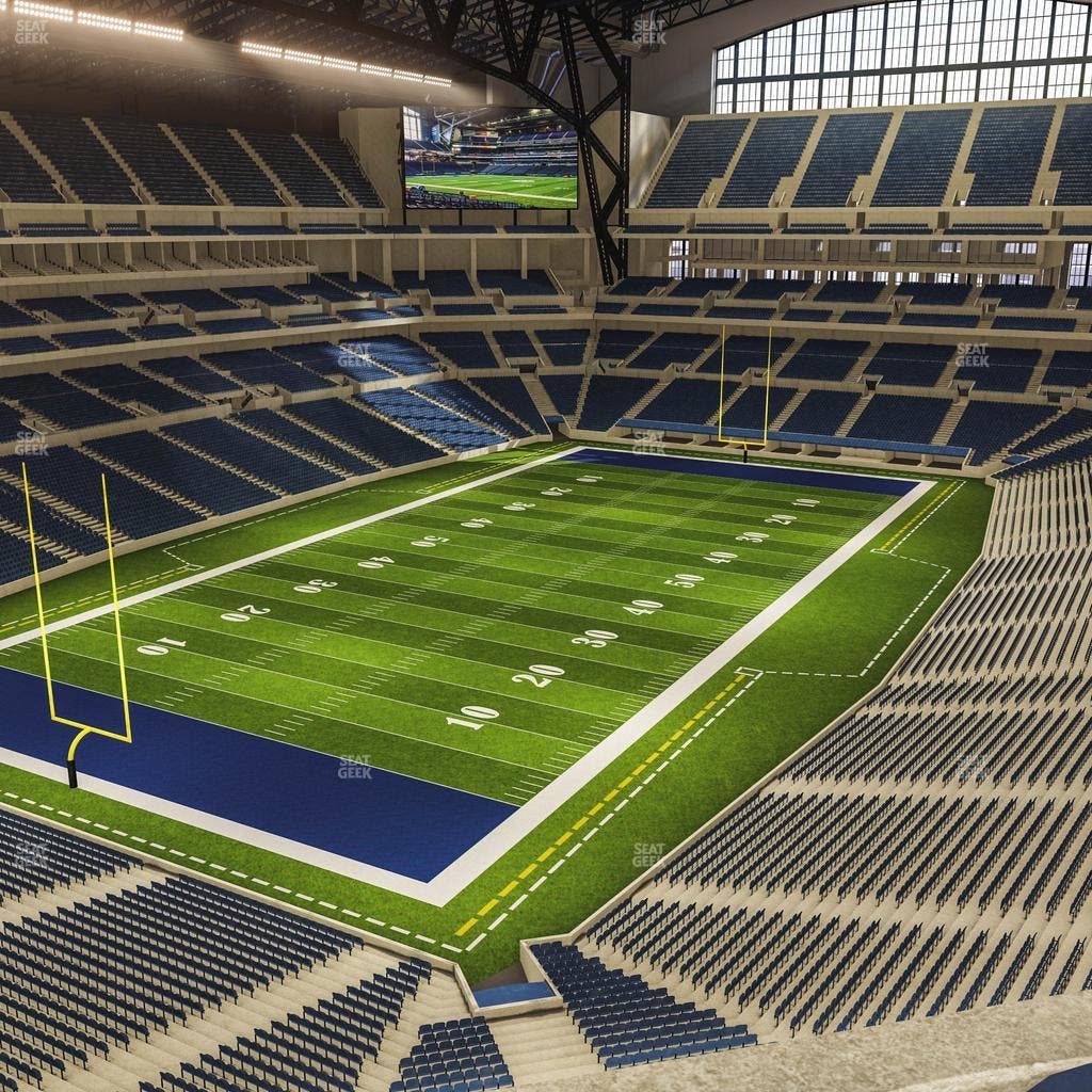 Lucas Oil Stadium - Section 549 Seat View