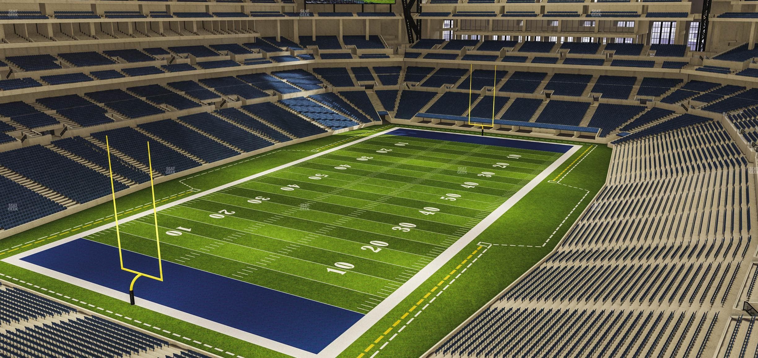 Lucas Oil Stadium - Section 549 Seat View