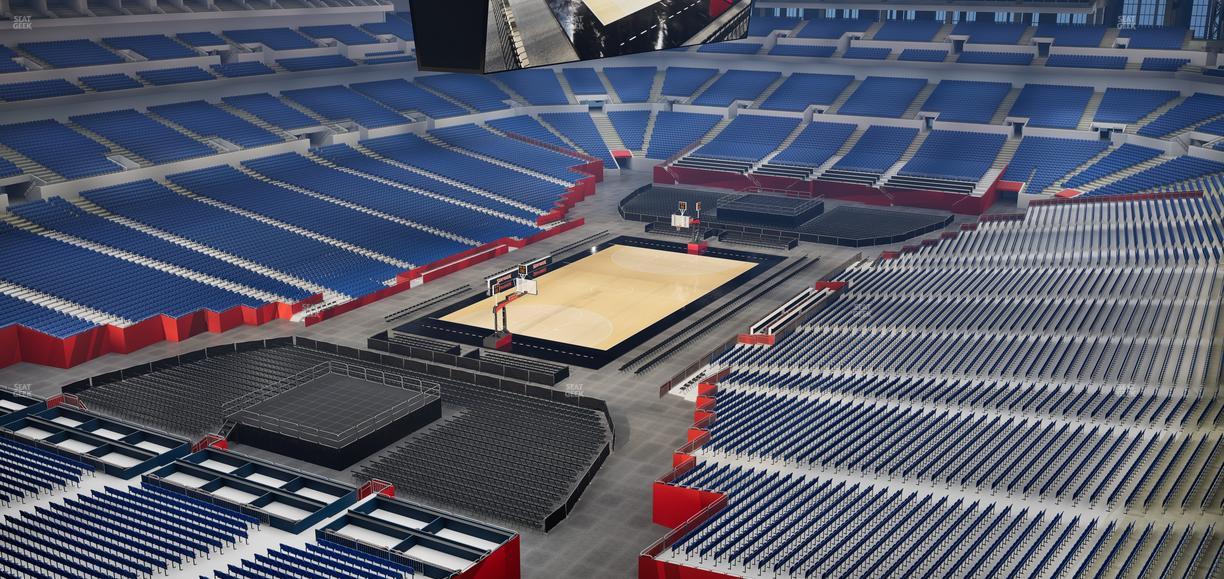 Lucas Oil Stadium - Section 549 Seat View