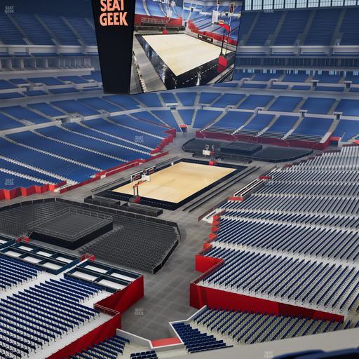 Lucas Oil Stadium - Section 549 Seat View