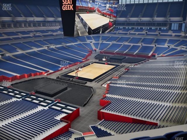 Lucas Oil Stadium - Section 549 Seat View