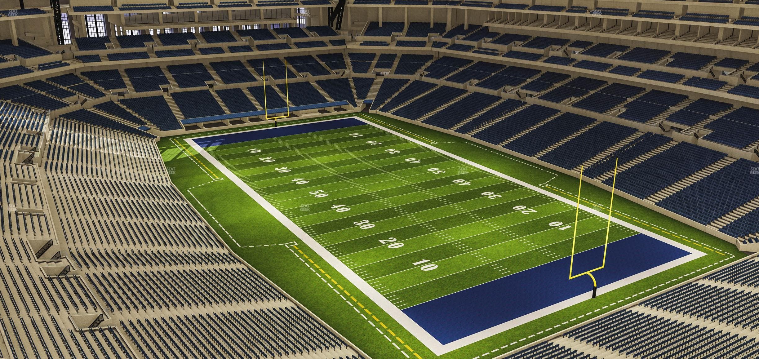Lucas Oil Stadium - Section 604 Seat View