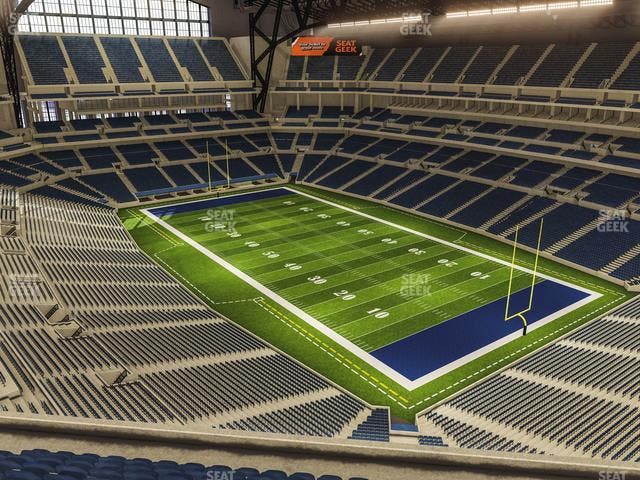 Lucas Oil Stadium - Section 605 Seat View