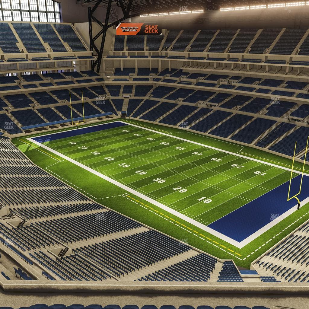 Lucas Oil Stadium - Section 606 Seat View