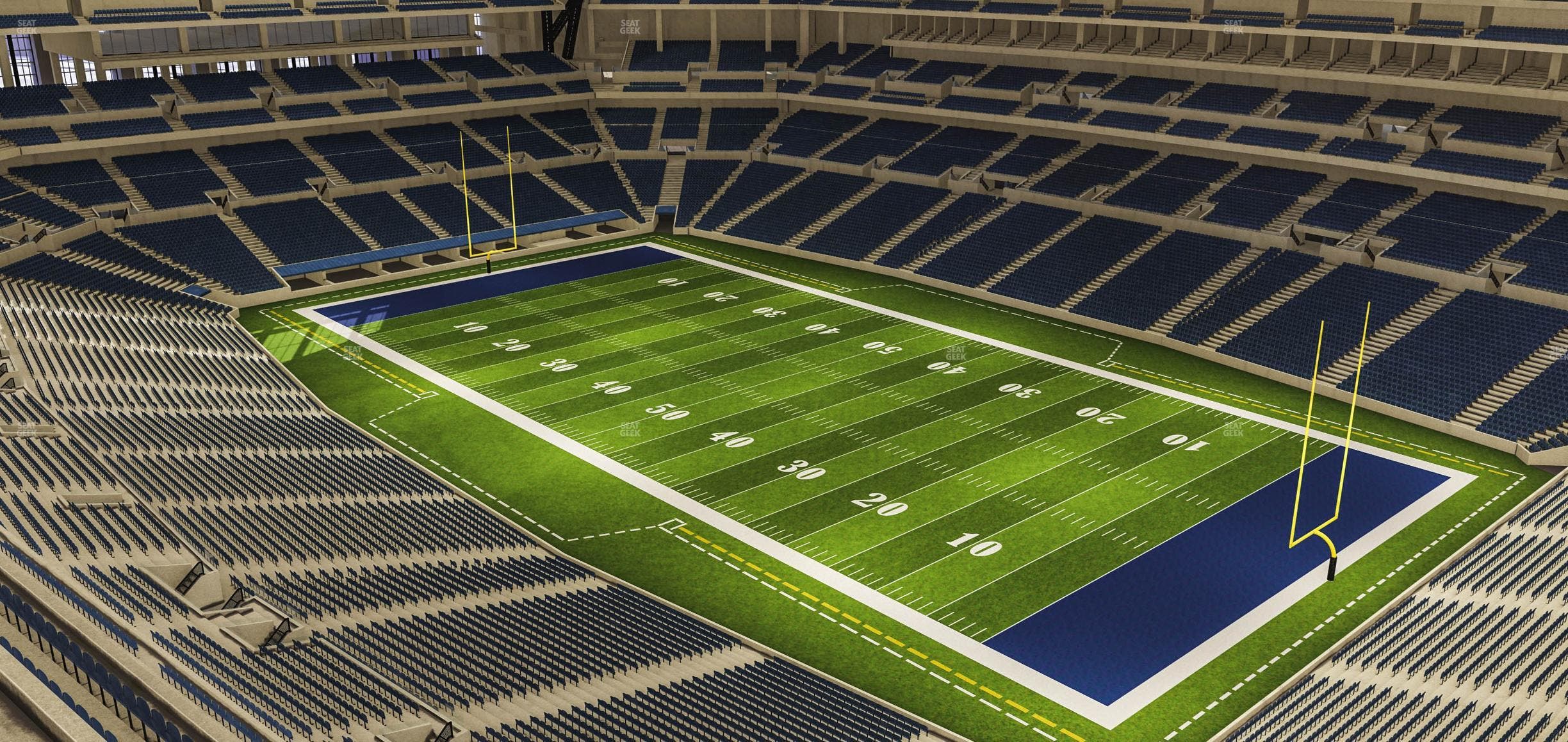 Lucas Oil Stadium - Section 606 Seat View