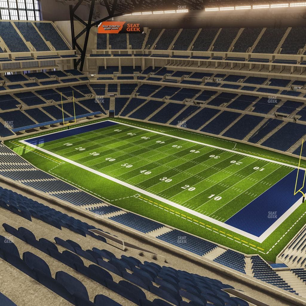 Lucas Oil Stadium - Section 607 Seat View