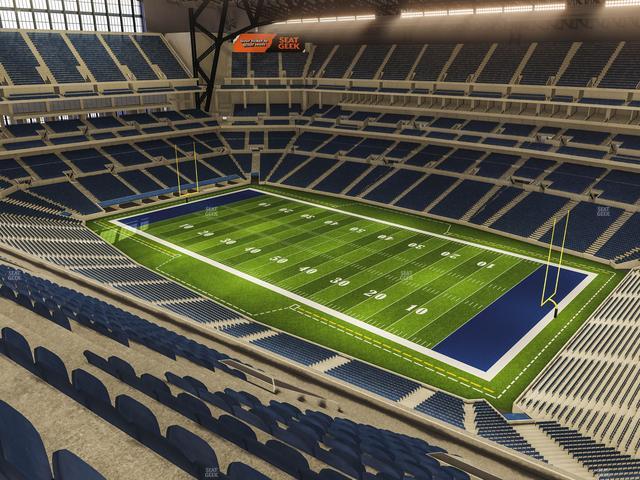 Lucas Oil Stadium - Section 607 Seat View
