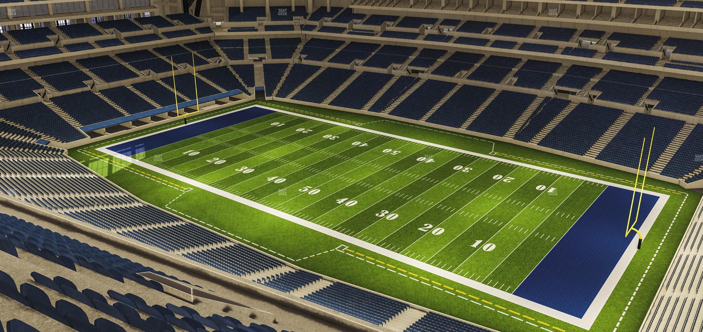 Lucas Oil Stadium - Section 608 Seat View