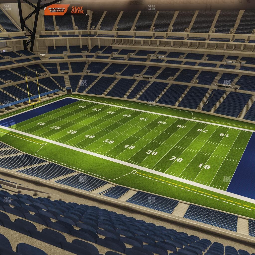 Lucas Oil Stadium - Section 609 Seat View