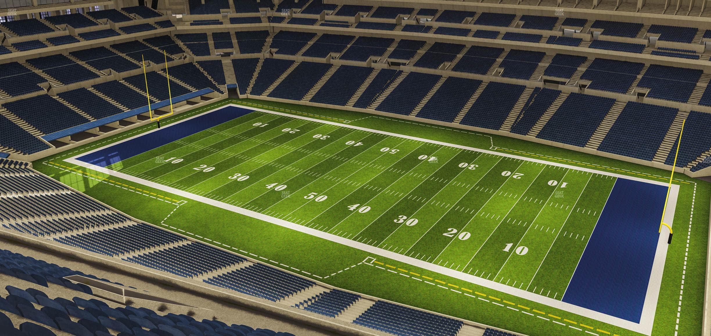 Lucas Oil Stadium - Section 609 Seat View