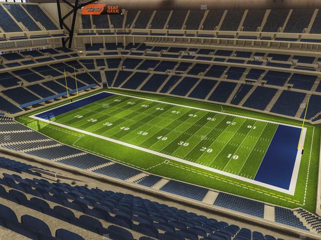Lucas Oil Stadium - Section 609 Seat View