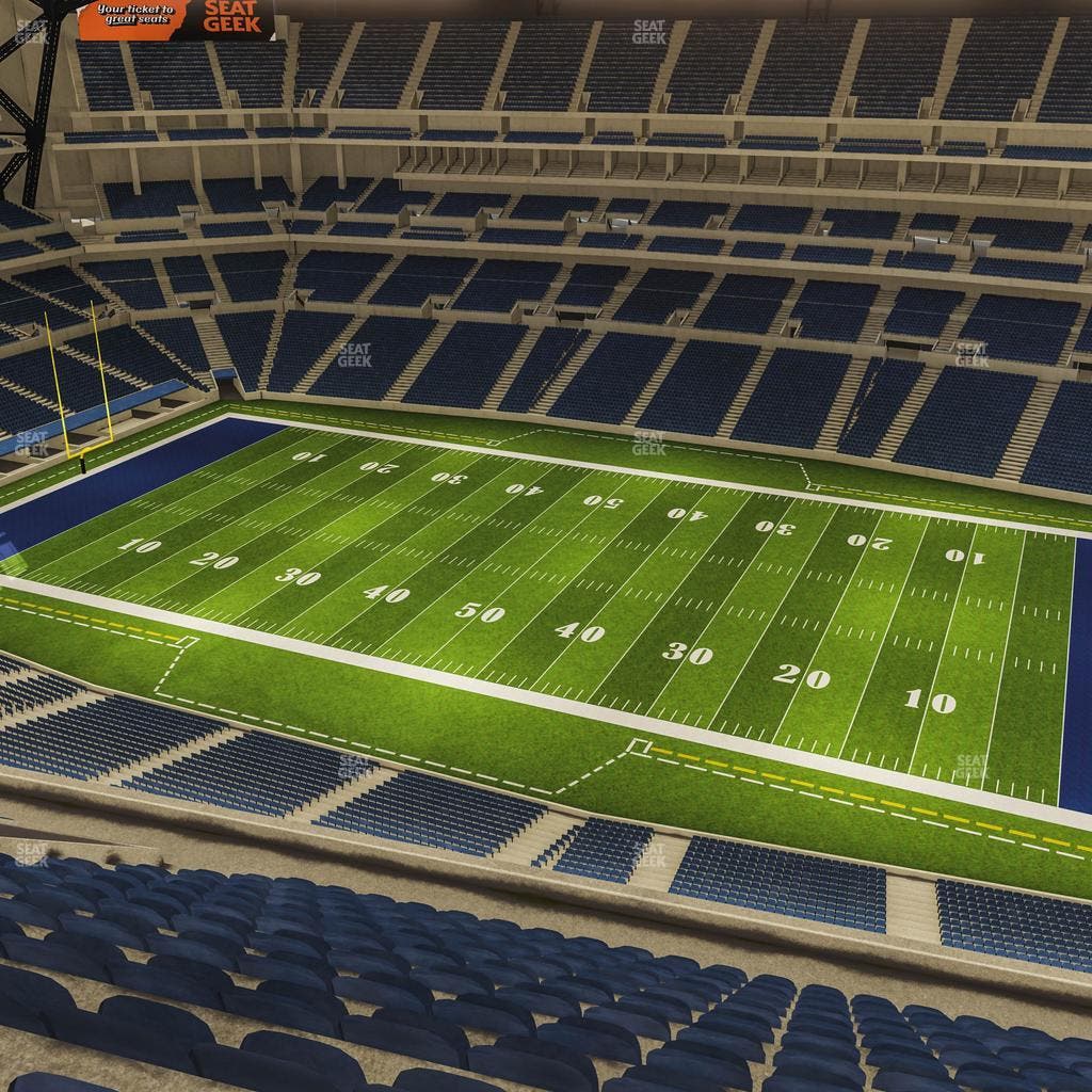 Lucas Oil Stadium - Section 610 Seat View