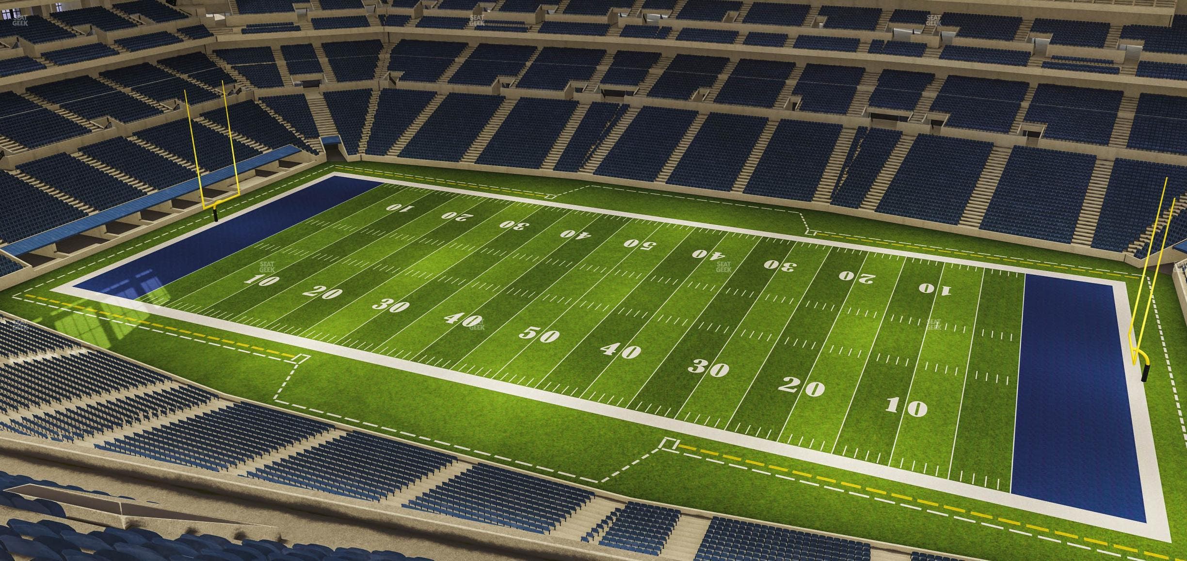 Lucas Oil Stadium - Section 610 Seat View