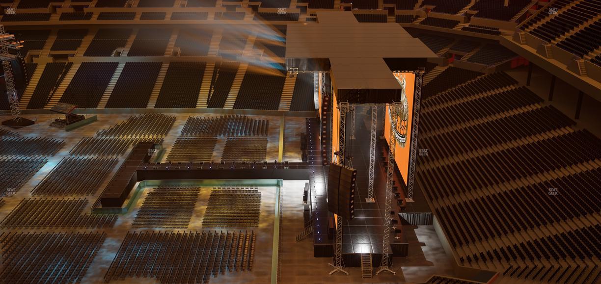 Lucas Oil Stadium - Section 610 Seat View