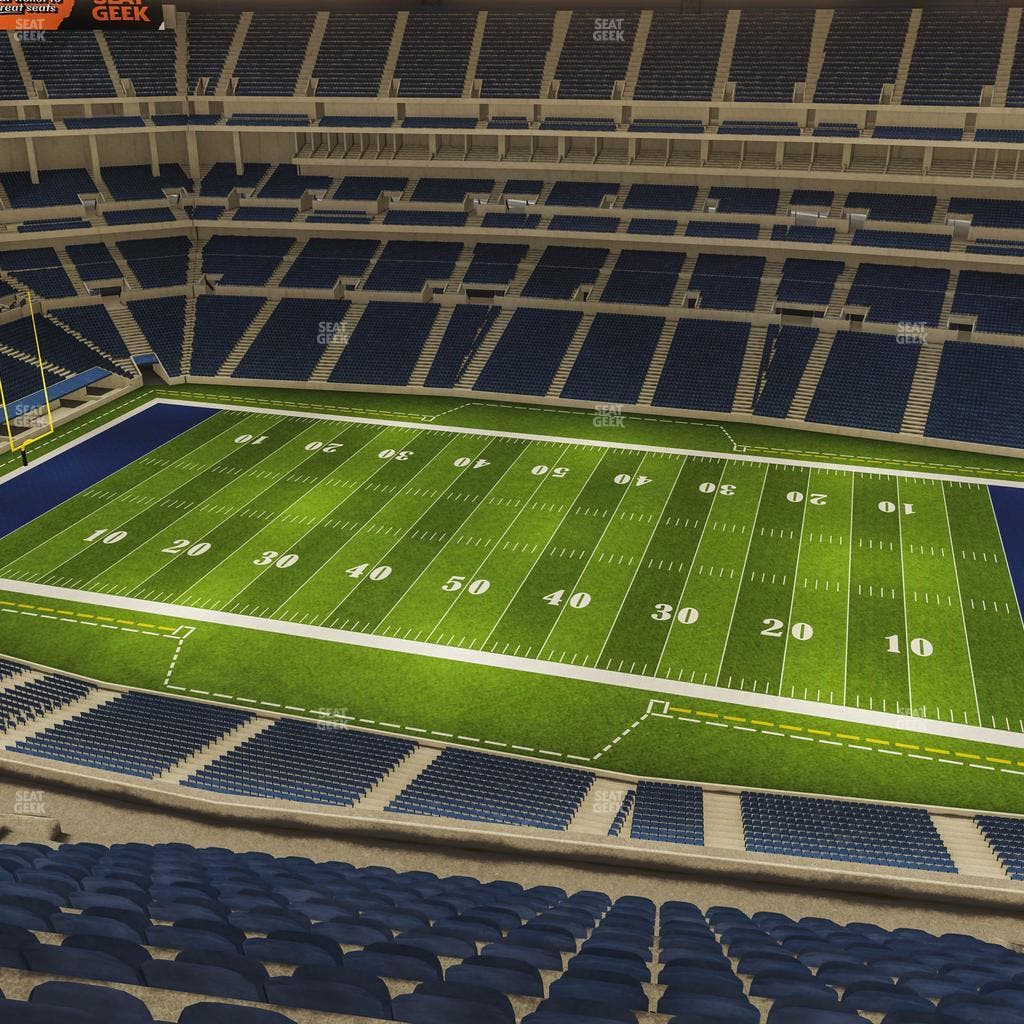 Lucas Oil Stadium - Section 611 Seat View