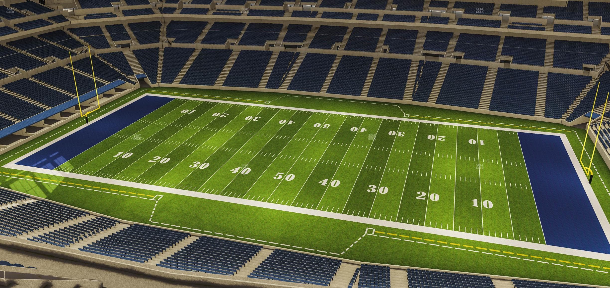 Lucas Oil Stadium - Section 611 Seat View