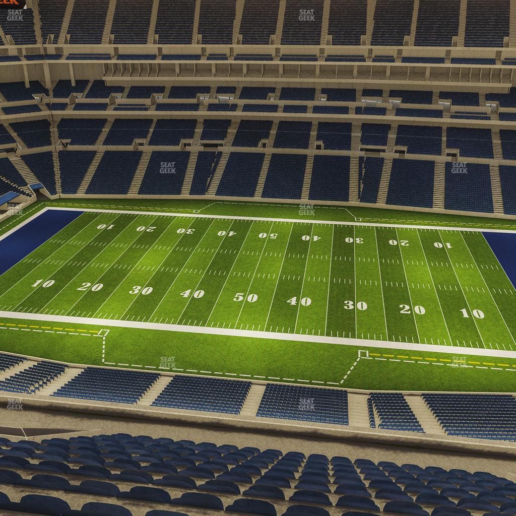 Lucas Oil Stadium - Section 612 Seat View