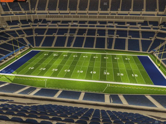 Lucas Oil Stadium - Section 612 Seat View