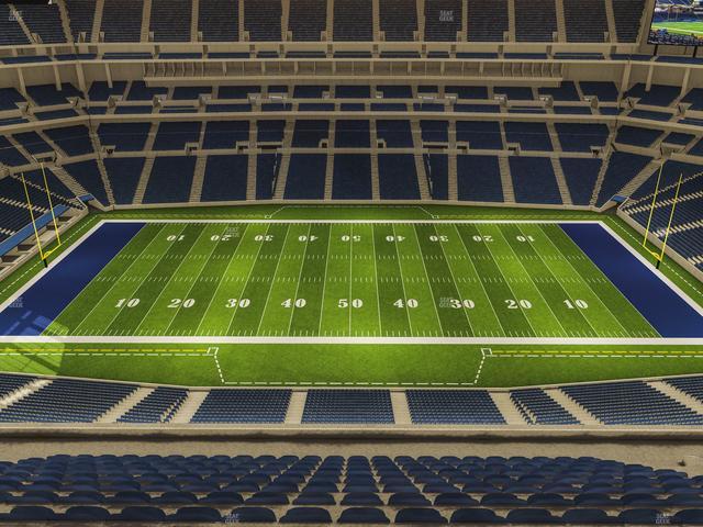 Lucas Oil Stadium - Section 613 Seat View