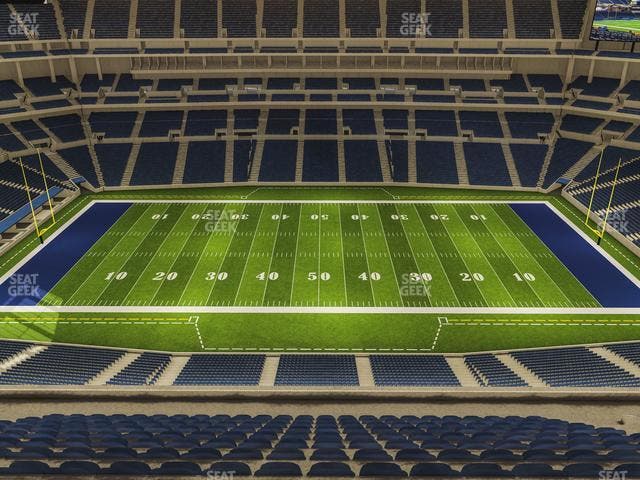 Lucas Oil Stadium - Section 613 Seat View