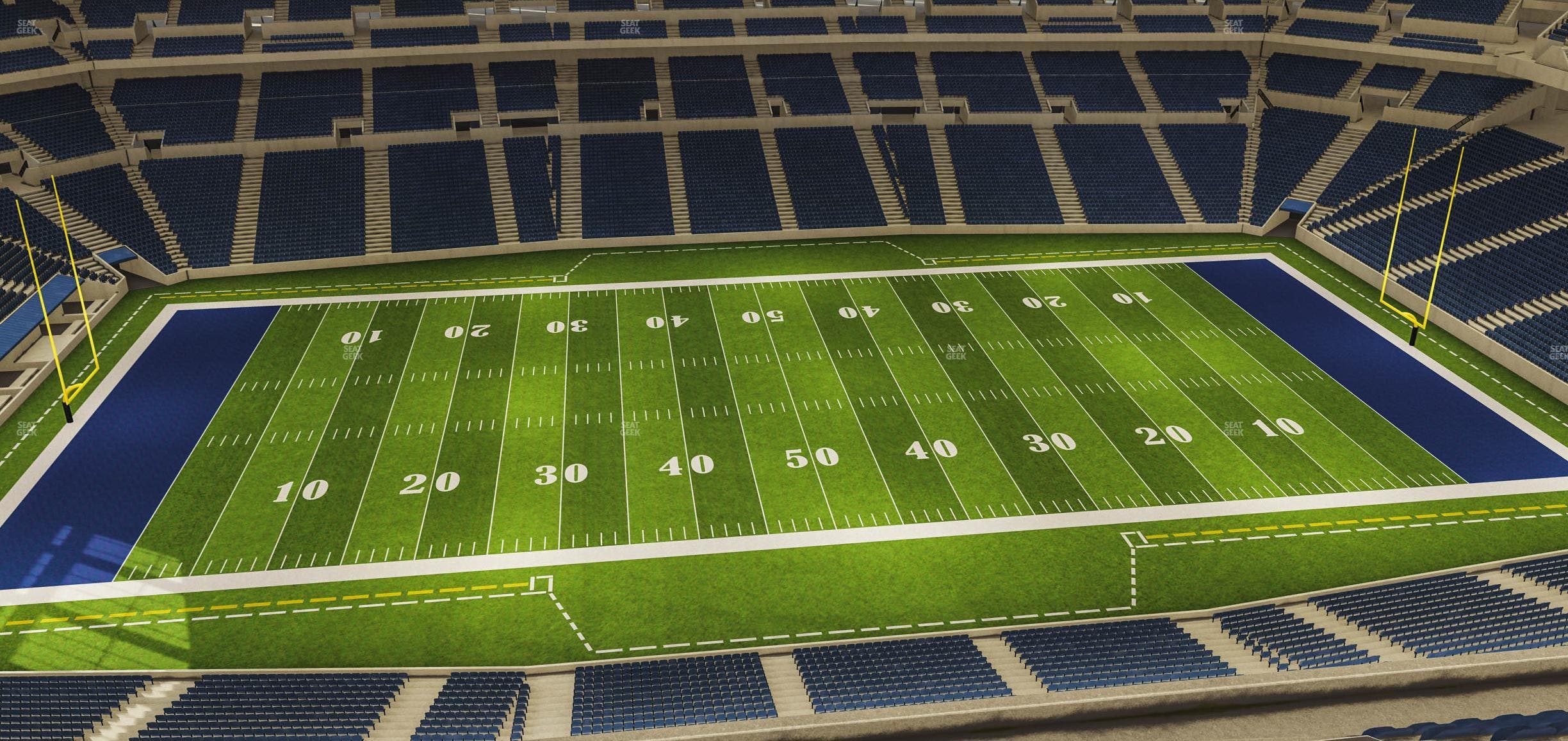 Lucas Oil Stadium - Section 614 Seat View