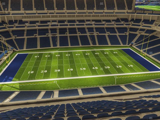 Lucas Oil Stadium - Section 614 Seat View