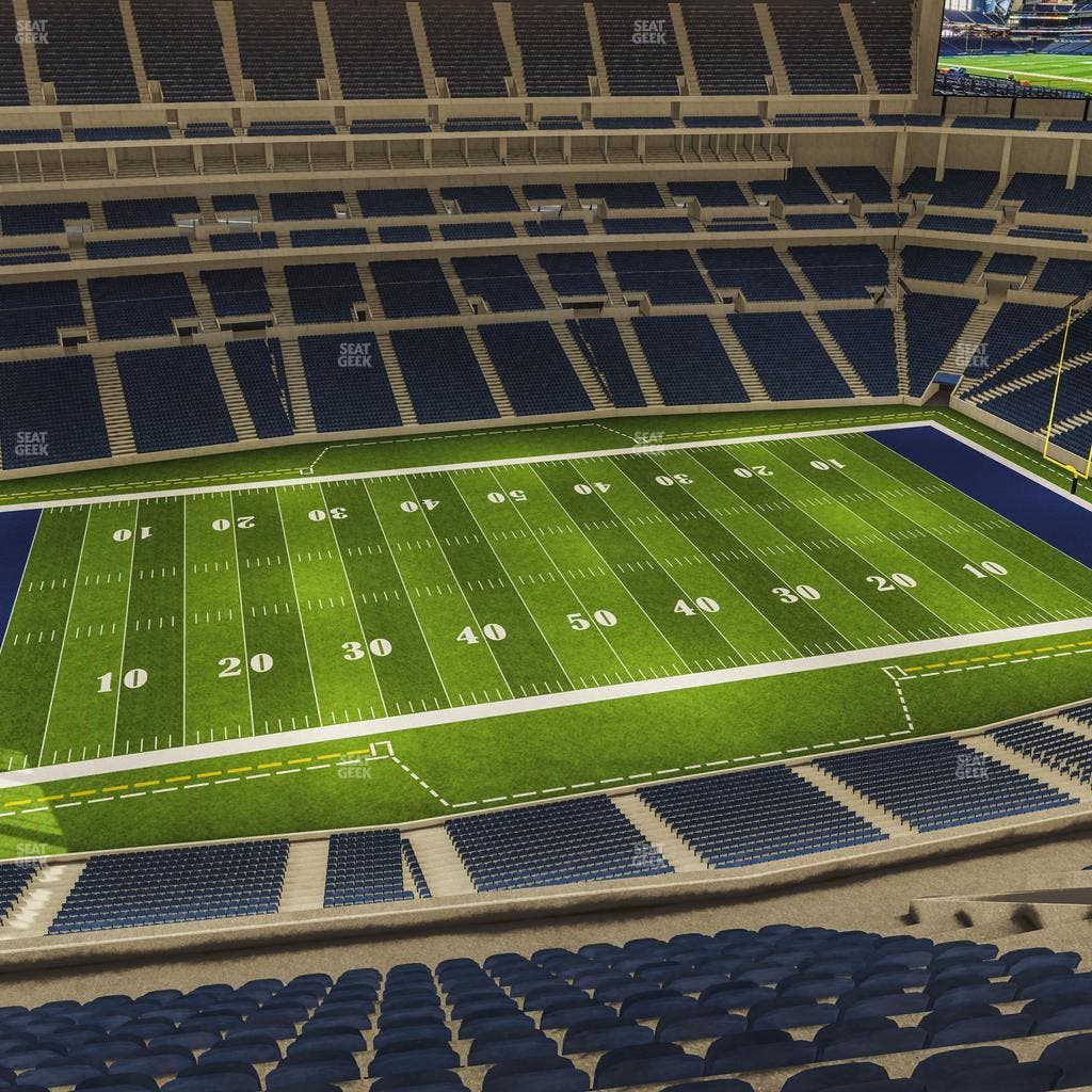 Lucas Oil Stadium - Section 615 Seat View
