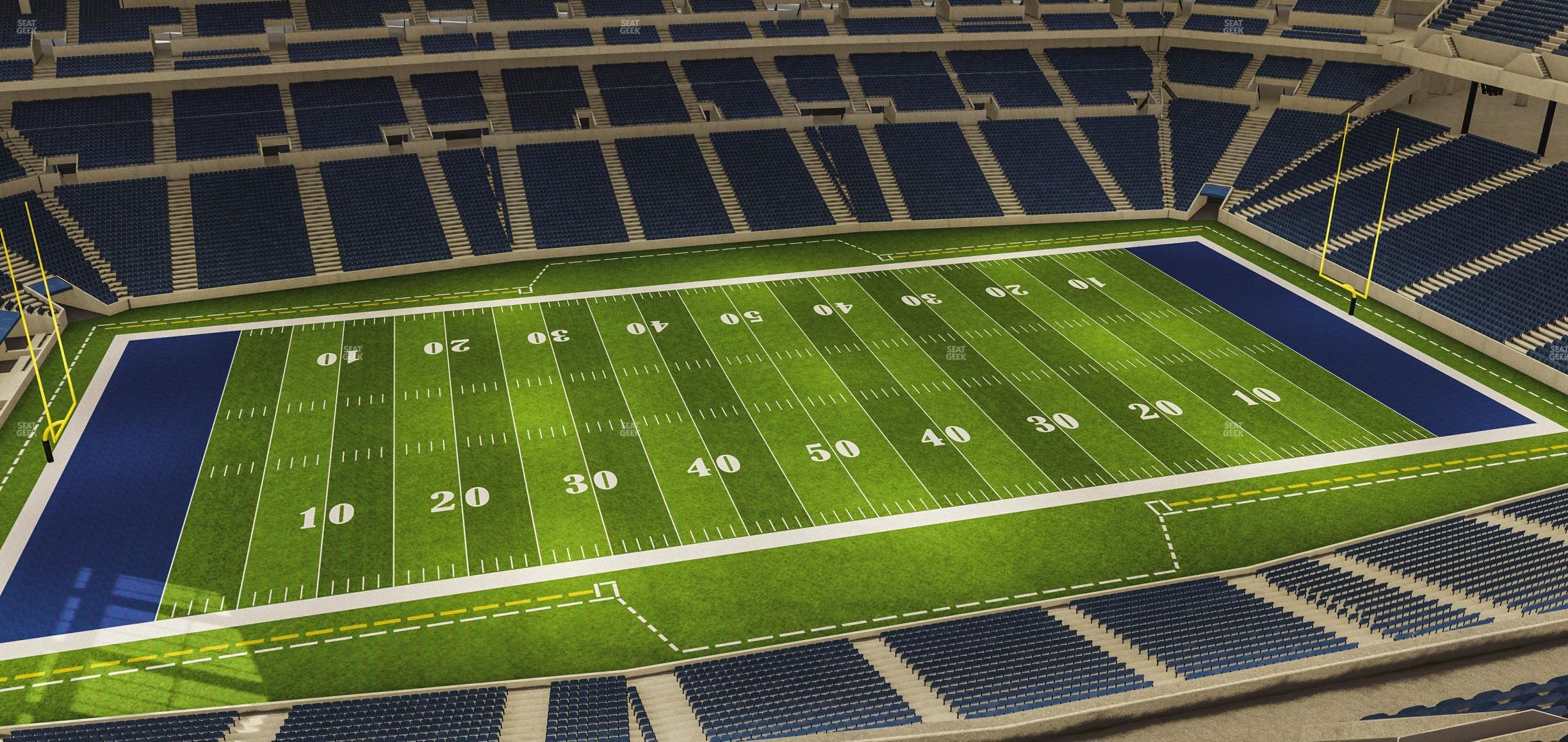 Lucas Oil Stadium - Section 615 Seat View