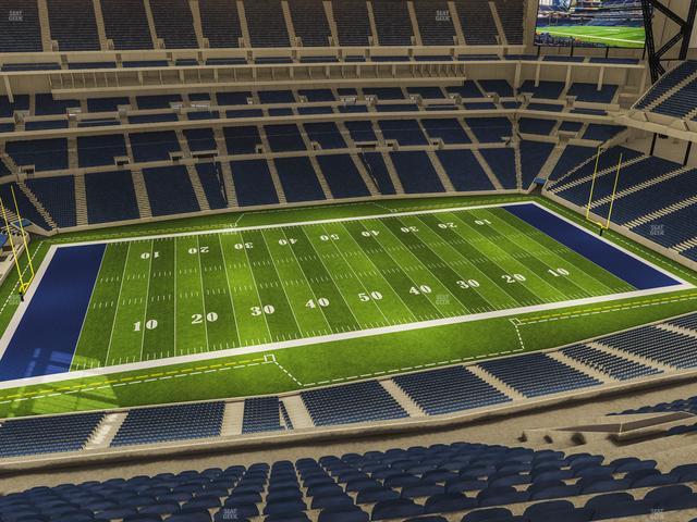 Lucas Oil Stadium - Section 615 Seat View