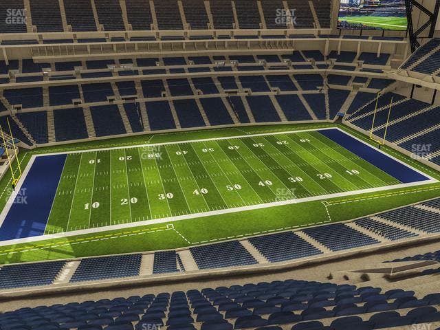 Lucas Oil Stadium - Section 615 Seat View